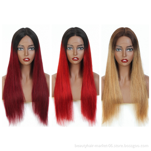 HD Wigs Preplucked Human Hair Lace Front Wigs Colored Virgin Human Hair Short Wave Lace Frontal Color Wigs